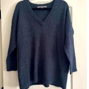 Navy French connection sweater
